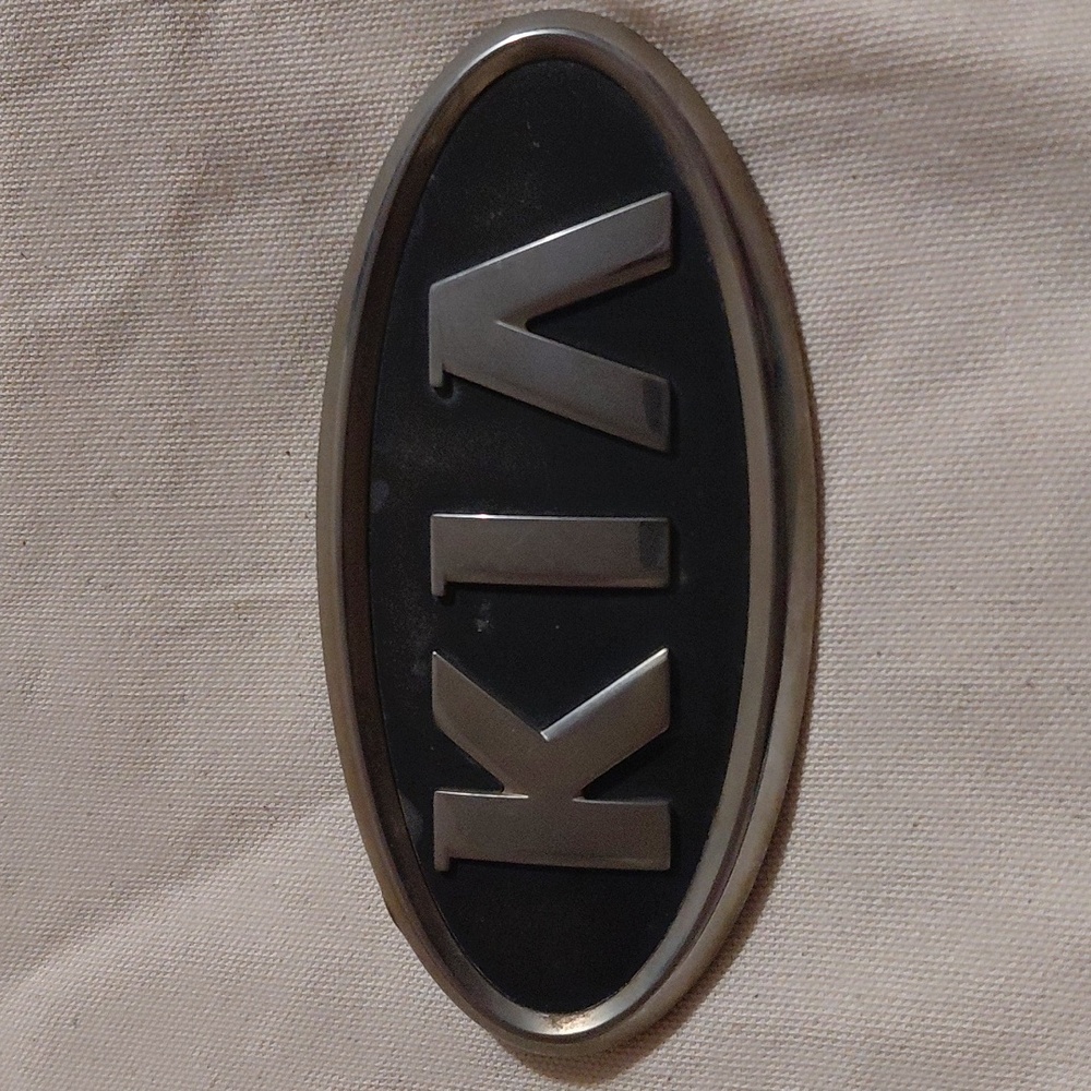 Kia Logo Badge Automotive Tuner Emblem Old Style Original Oem Custom Replacement
